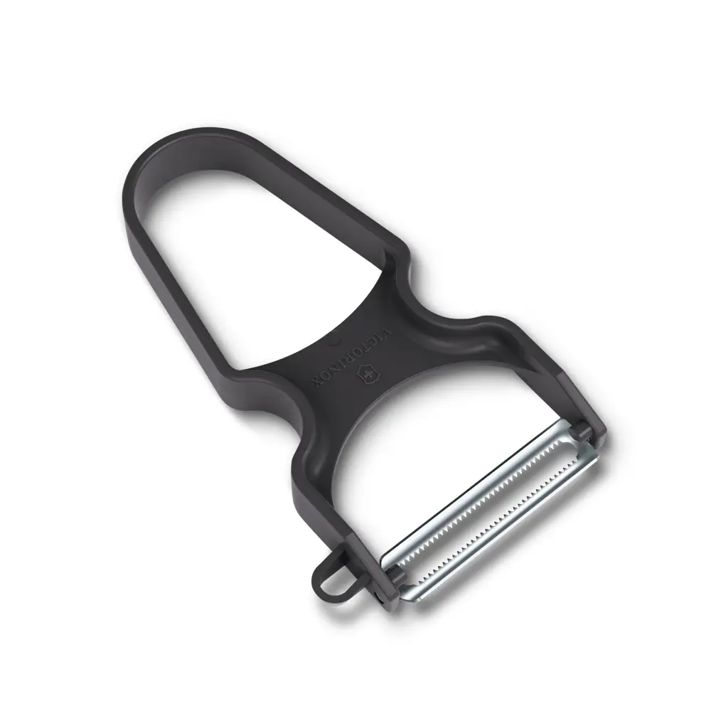 Victorinox RAPID Sparschäler, Zackenschliff, schwarz, 6.0933.3 – Ansicht 2