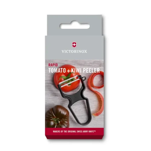Victorinox RAPID Sparschäler, Zackenschliff, schwarz, 6.0933.3 – Ansicht 5