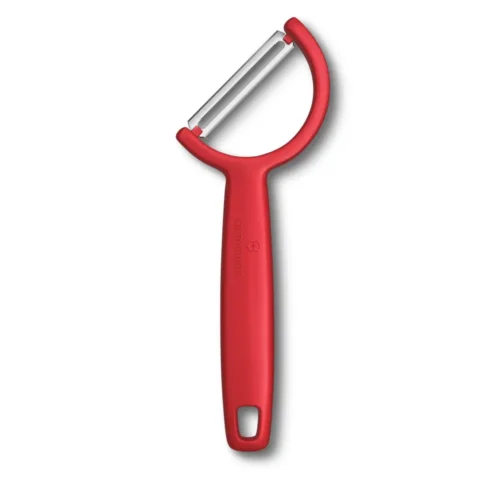 Victorinox Rho Sparschäler, gerade, einschneidig, rot, 6.0950.1 – Ansicht 1