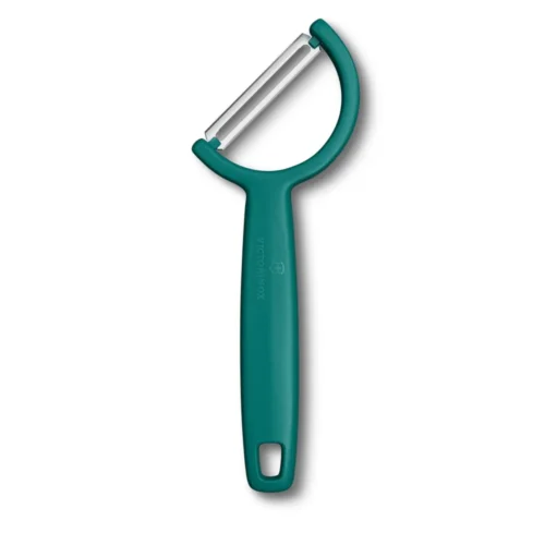 Victorinox Rho Sparschäler, gerade, einschneidig, grün, 6.0950.4 – Ansicht 1