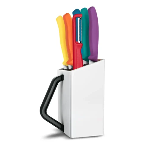 Victorinox Swiss Classic, Utility block, weiss, 7tlg, mehrfarbig, 6.7126.6C1 – Ansicht 1
