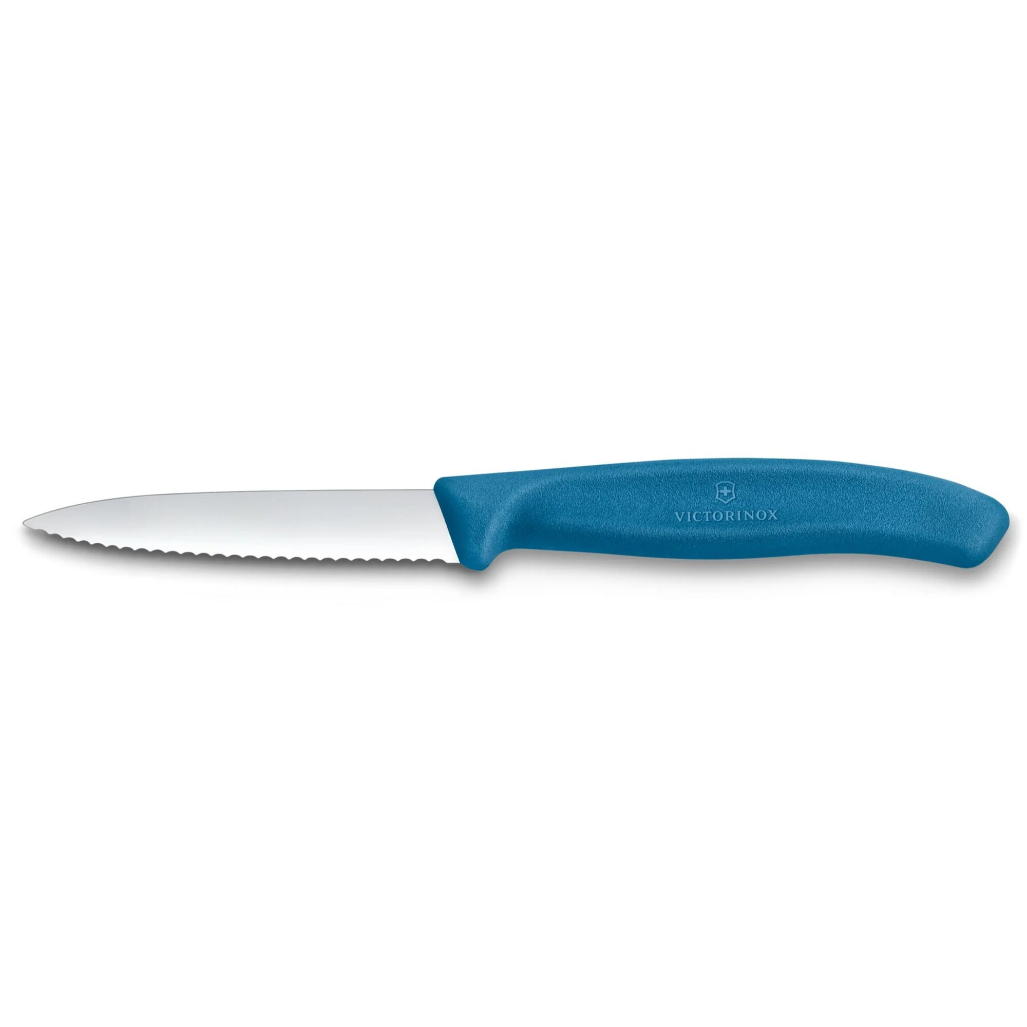 Victorinox Swiss Classic, Gemüsemesser Set, 2tlg, 8cm, gerade/Wellen,blau, 6.7692.2C1 – Ansicht 3