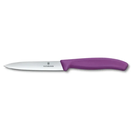Victorinox Swiss Classic, Gemüsemesser, 10cm, gerade, Mittelspitz, violett, 6.7705.C1 – Ansicht 1