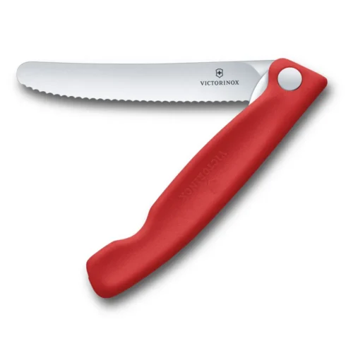 Victorinox Swiss Classic, Picknick Messer, 11cm, Wellen, rot, Box, 6.7831.FC1 – Ansicht 1