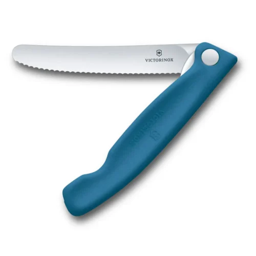 Victorinox Swiss Classic, Picknick Messer, 11cm, Wellen, blau, Box, 6.7832.FC1 – Ansicht 1