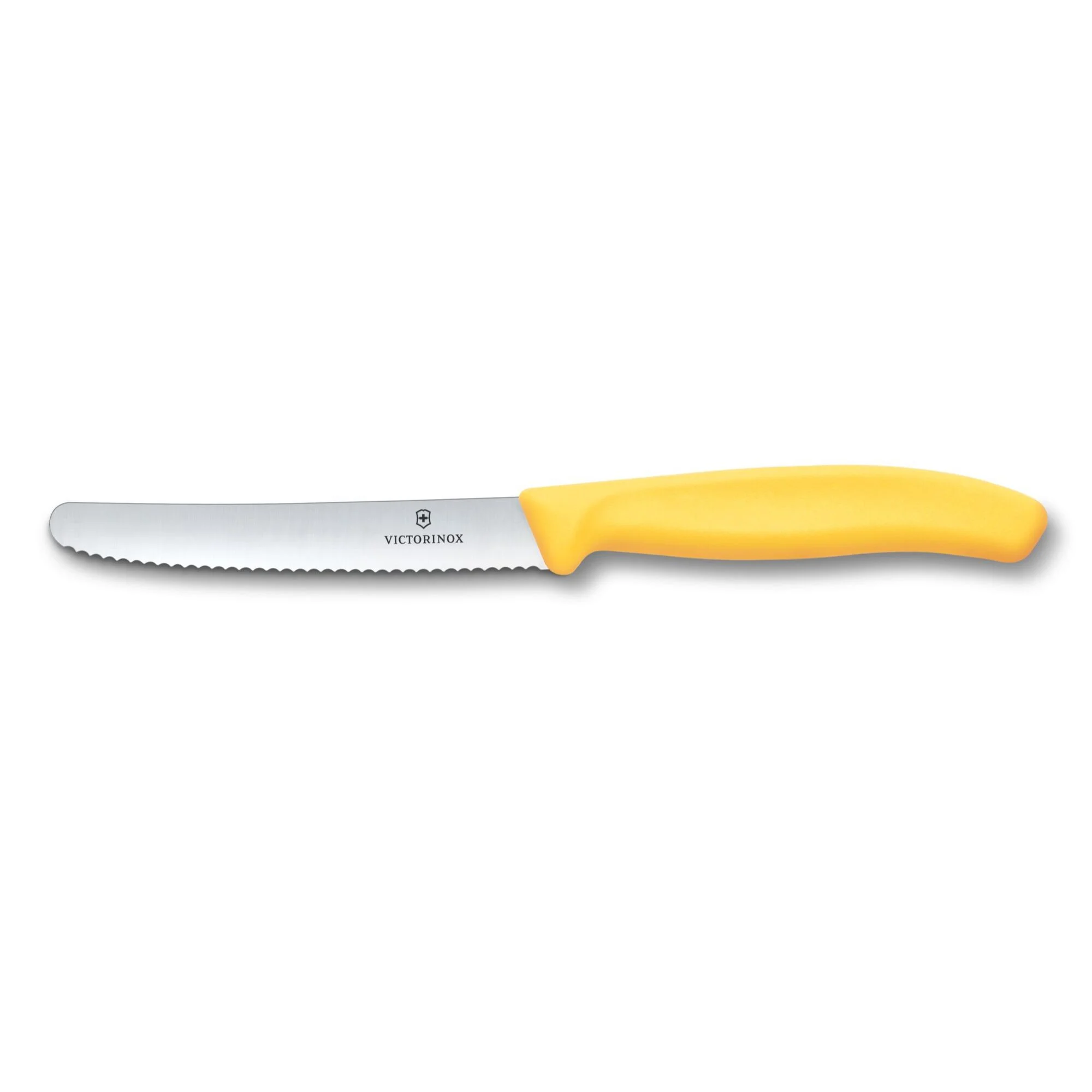 Victorinox Swiss Classic, Tomaten & Tafelmesser, 2tlg, 11cm, Wellen,gelb,Box, 6.7838.2C1 – Ansicht 2
