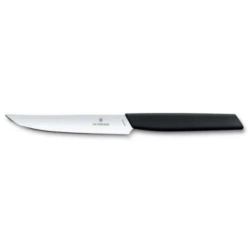 Victorinox Swiss Modern, Steakmesser, 12cm, gerade, schwarz, 6.9003.12 – Ansicht 1
