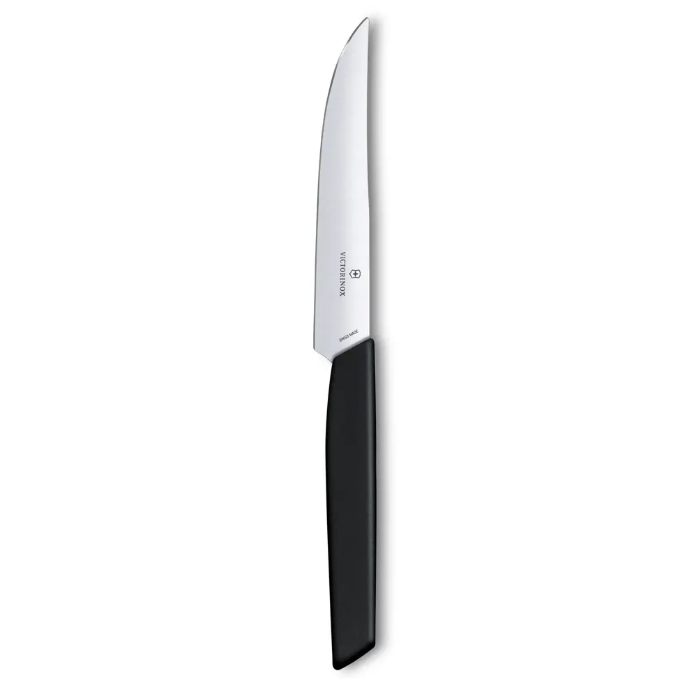 Victorinox Swiss Modern, Steakmesser, 12cm, gerade, schwarz, 6.9003.12 – Ansicht 2