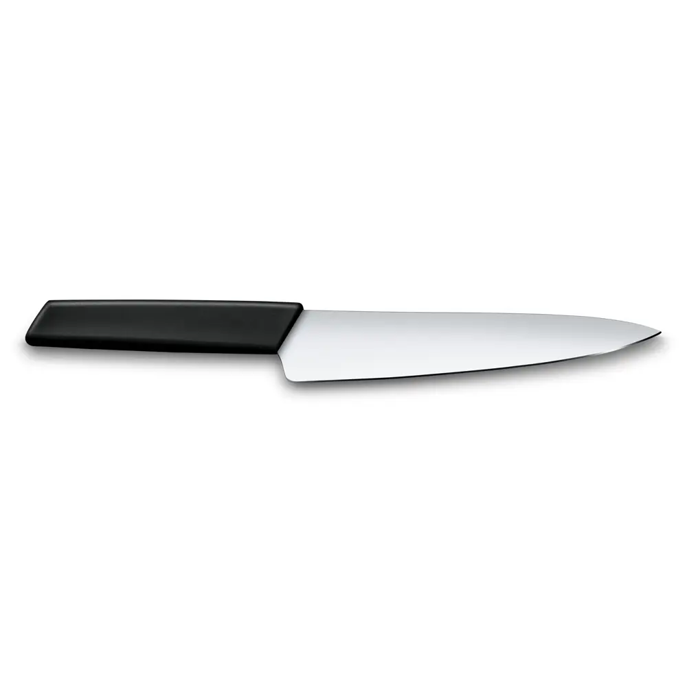 Victorinox Swiss Modern, Kochmesser, 19cm, gerade, schwarz, B, 6.9013.19B – Ansicht 3