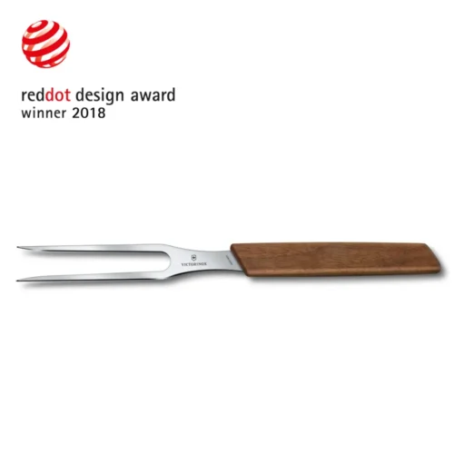 Victorinox Swiss Modern, Tranchiergabel, 15cm, Nussbaum, G, 6.9030.15G – Ansicht 1