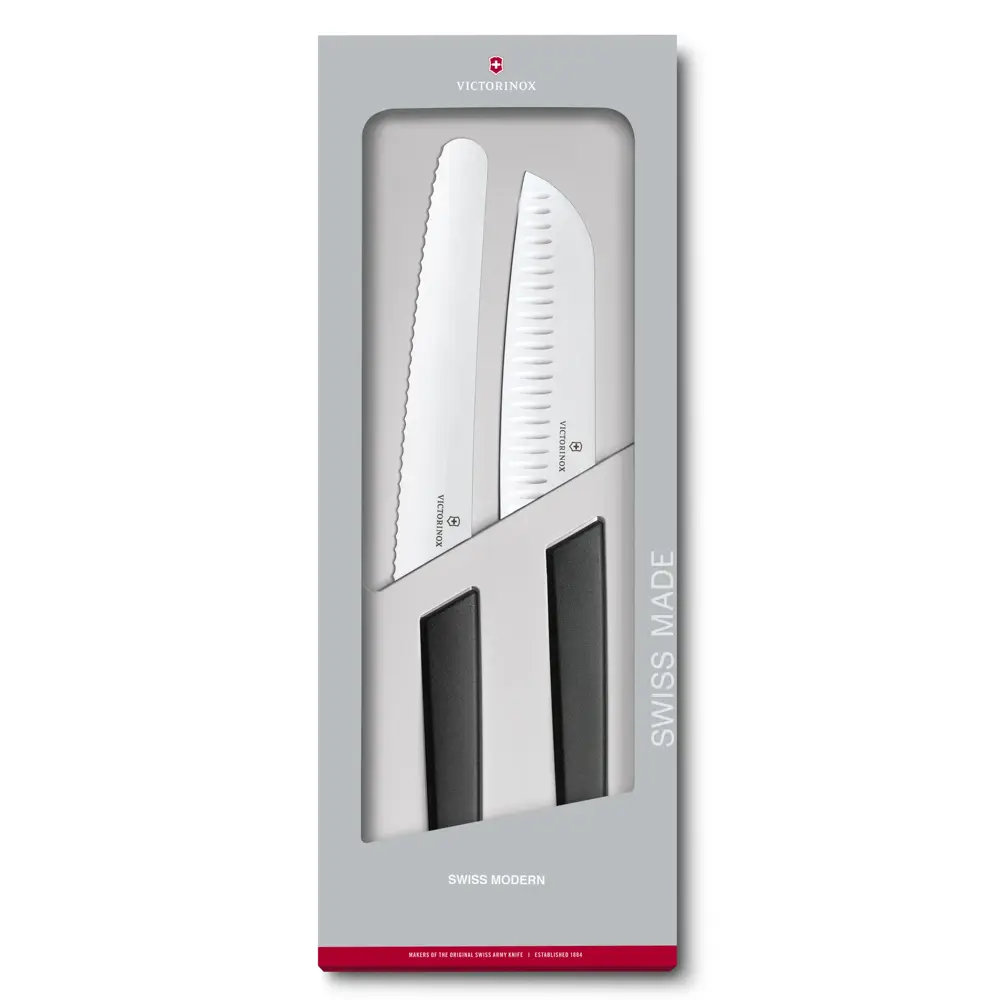 Victorinox Swiss Modern, Küchenset, 2tlg, schwarz, G, 6.9093.22G – Ansicht 1