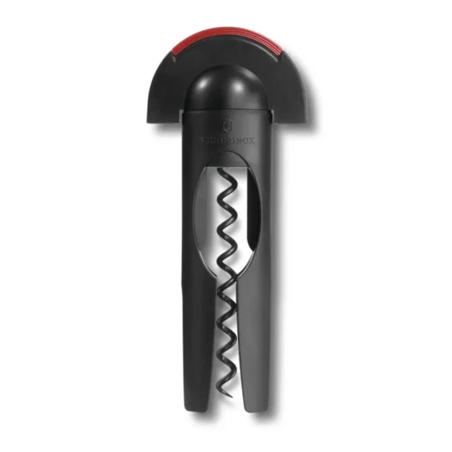 Victorinox Korkenzieher mit Kapselschneider, schwarz/rot, 7.6924 – Ansicht 1