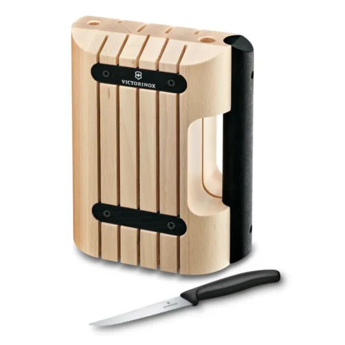 Victorinox Messerblock, Buchenholz/schwarz, leer, 7.7053.0 – Ansicht 1