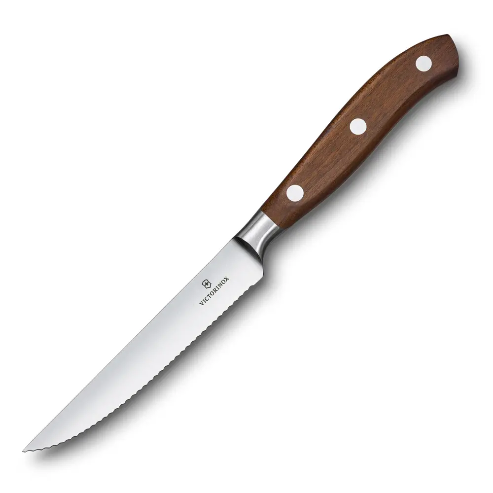 Victorinox Grand Maître, Steakmesser, 12cm, Wellen, mod. Ahorn, G, 7.7200.12WG – Ansicht 4