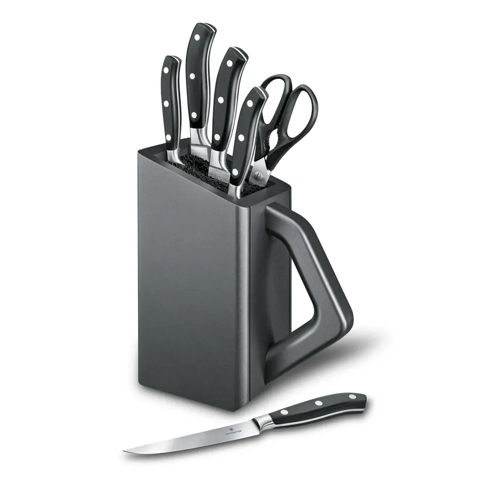 Victorinox Grand Maître, Messerblock, 7tlg, POM, 7.7243.6 – Ansicht 2