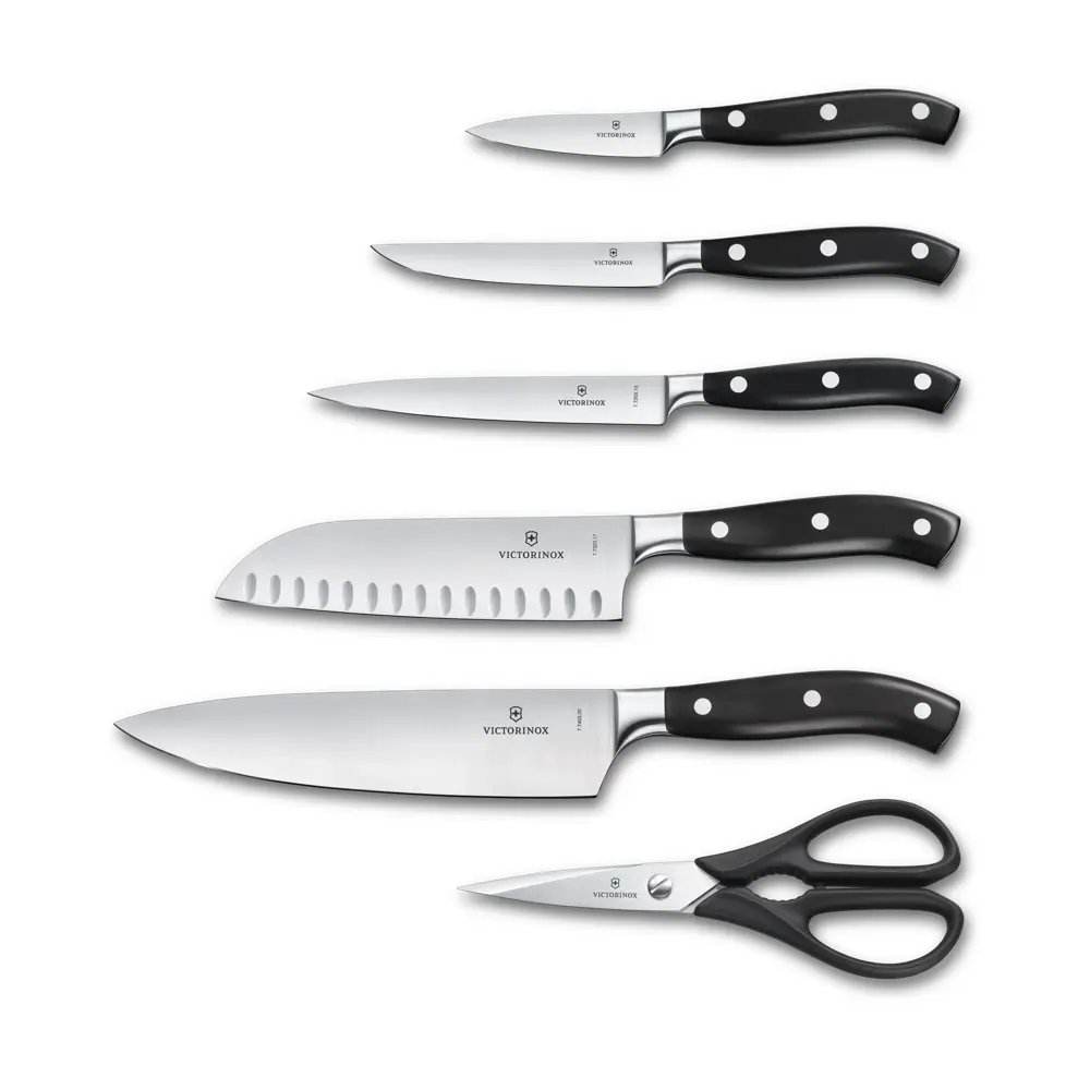 Victorinox Grand Maître, Messerblock, 7tlg, POM, 7.7243.6 – Ansicht 3