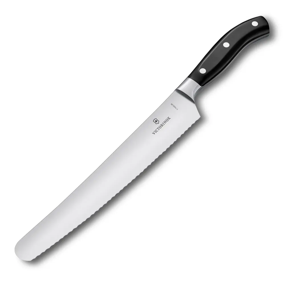 Victorinox Grand Maître, Brot- und Konditormesser, 26cm, Wellen, POM, G, 7.7433.26G – Ansicht 2