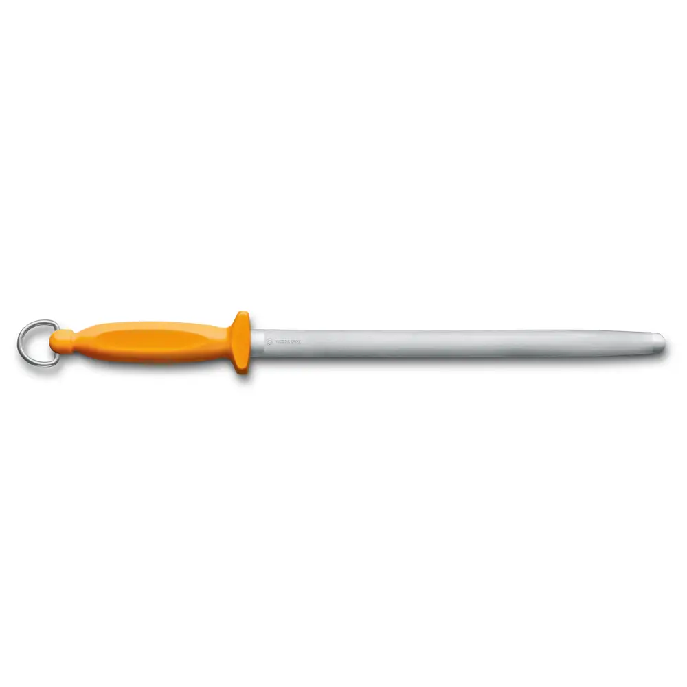 Victorinox Swibo, Metzgerstahl, 30cm, Feinzug, oval, orange, 7.8516 – Ansicht 1